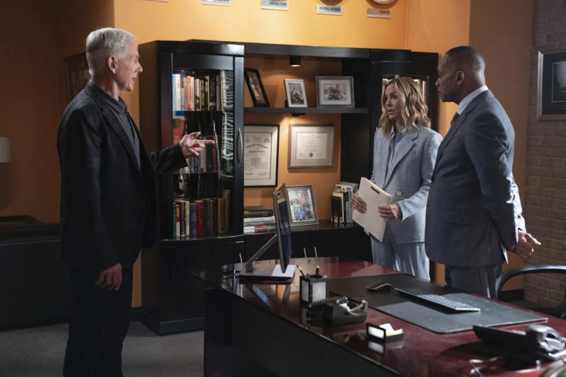 Mark Harmon Maria Bello Rocky Carroll NCIS Säsong 17 Gibbs Jack Vance