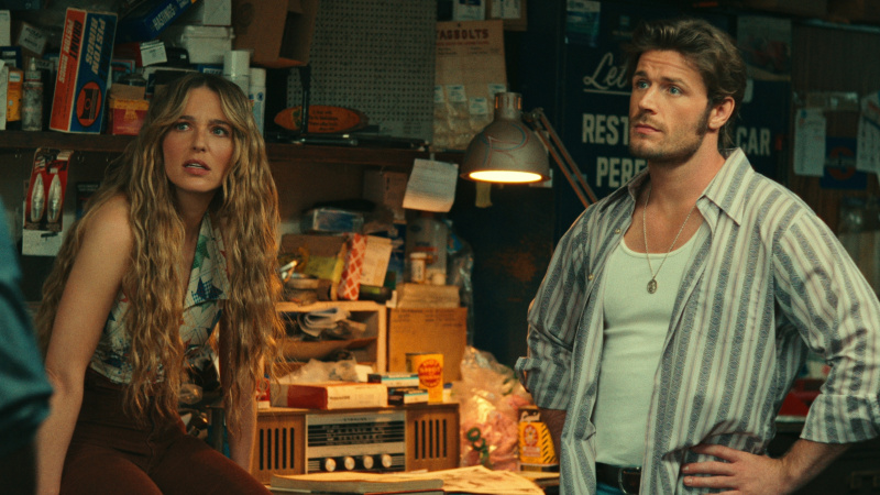   Η Jessica Rothe ως Sarah, ο Callum Kerr ως Everett στο επεισόδιο 602 του Virgin River.