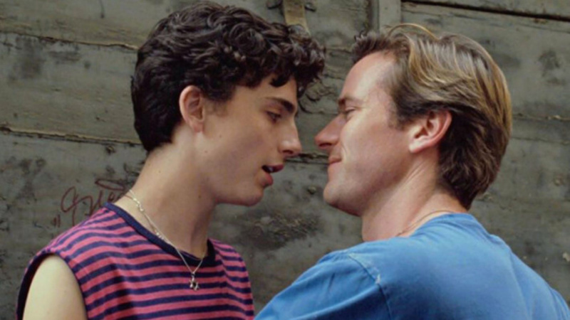   Тимъти Шаламе и Арми Хамър в Call Me By Your Name