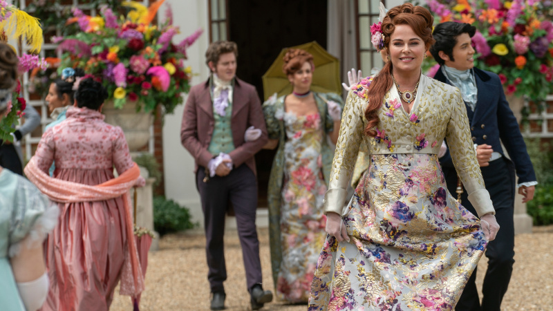   Polly Walker in Bridgerton Staffel 3 auf Netflix