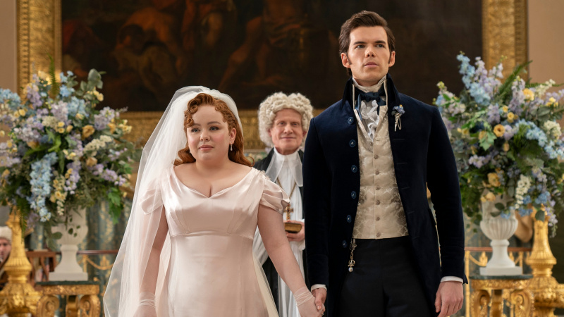   Colin ve Penelope's wedding Bridgerton season 3