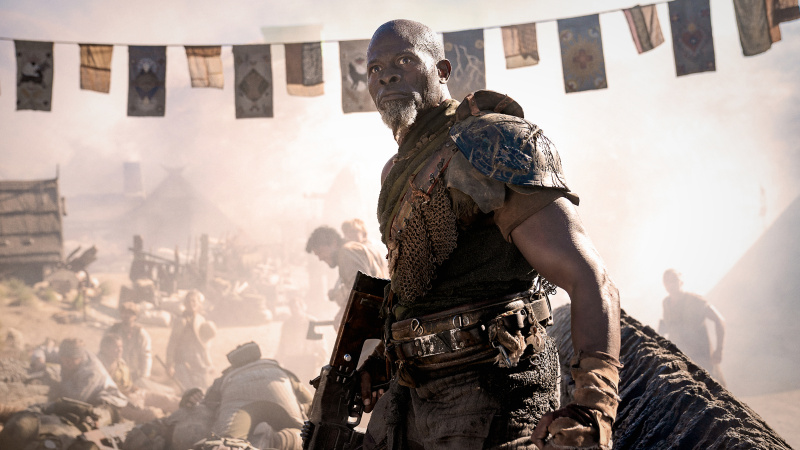   Djimon Hounsou vo filme Rebel Moon, časť 2