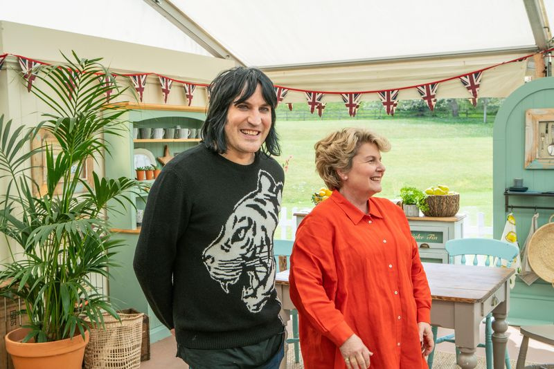 Noel e Sandi in The Great British Bake Off