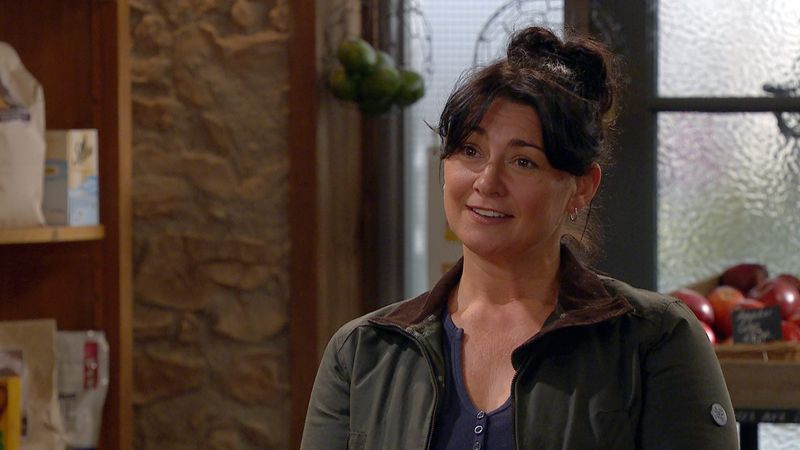 Ricky und Moira kreuzen sich in Emmerdale