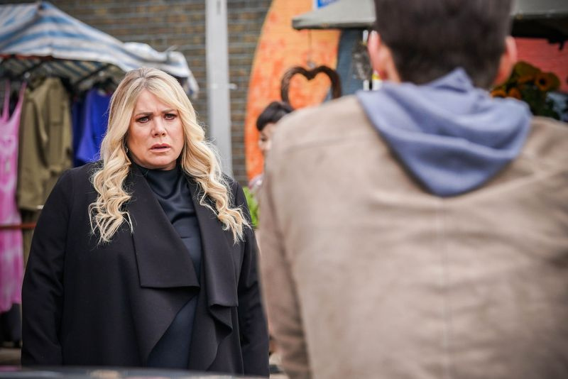 Sharon Beale ve a Zack Hudson en EastEnders