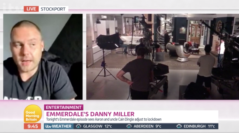 Danny Miller Lorraine ITV