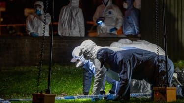 Metropolitan Police podczas poszukiwań Sarah Everard
