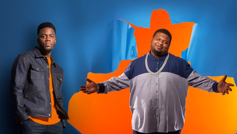 TV i kveld Mo Gilligan og Tyrone Lindo AKA Big Narstie