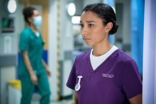 Adele James Tina Molletti rollis filmis Casualty.
