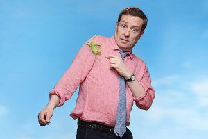 Jack Harryn kanssa Death in Paradise -elokuvassa