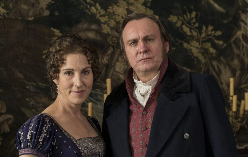 Tamsin Greig und Philip Glenister in Belgravia