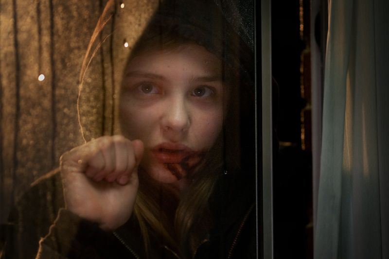 TV hoje à noite Chloe Grace Moretz em Deixe-me entrar