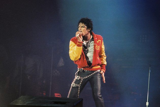 Michael Jackson pe scenă