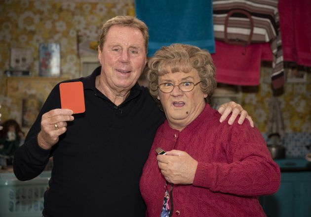 Harry Redknapp und Frau Brow