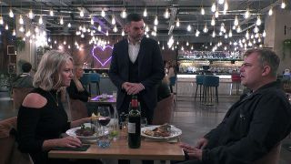 Saippualegendat Janine Butcher ja Steve McDonald viettävät DATE EastEndersin ja Coronation Streetin risteytyksenä