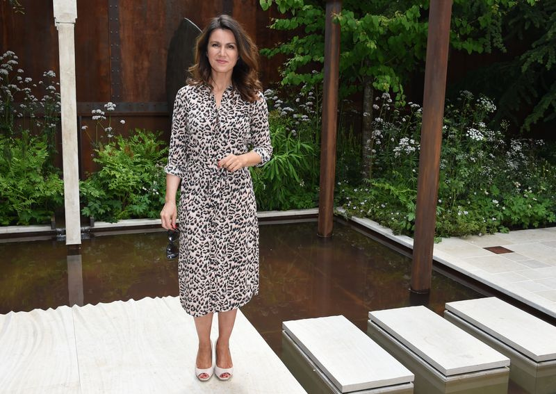 Susanna Reid na razstavi cvetja Chelsea 2019