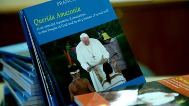 Påven Franciskus tar ett steg tillbaka från att tillåta gifta präster