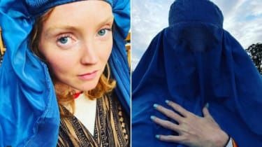 „Oppression dress-up“: Lily Cole pod paľbou za príspevok na Instagrame o burke