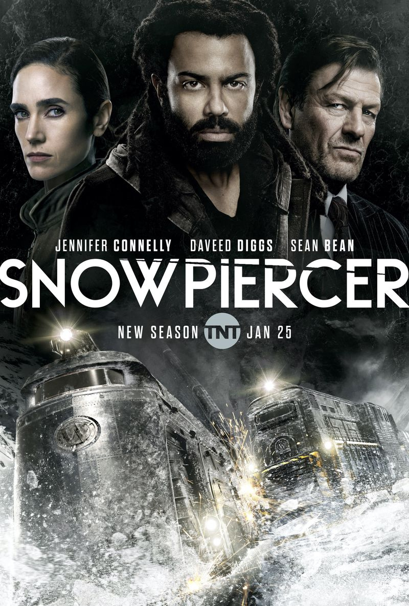 Plakat za 2. sezono Snowpiercer.