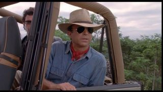Vai vēlaties redzēt attēlu no filmas 'Jurassic World Dominion' filmēšanas?