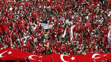 Tyrkiets anti-Erdogan protesterer ti år efter