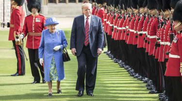 Donald Trump și Regina