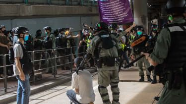 Protesty w Hongkongu