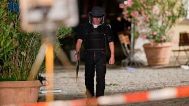 Syrisk asylsökande spränger sig själv utanför tysk musikfestival
