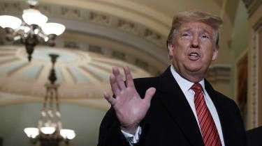'Adijo': Trump se umakne iz srečanja z demokrati