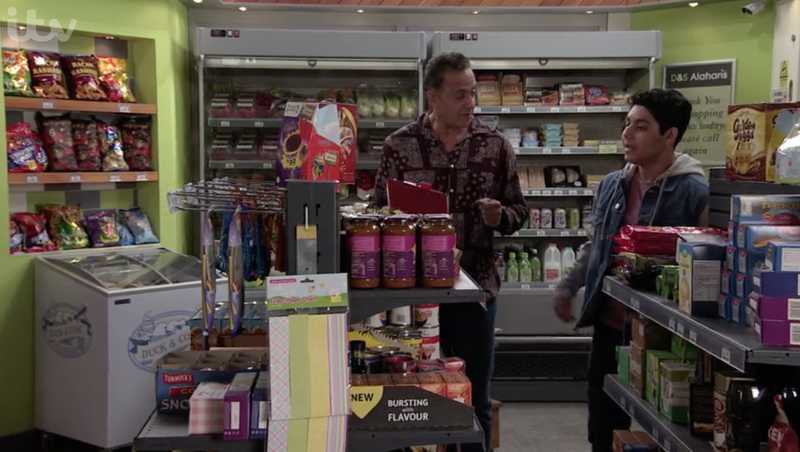 Aadi Alahan ITV Coronation Street