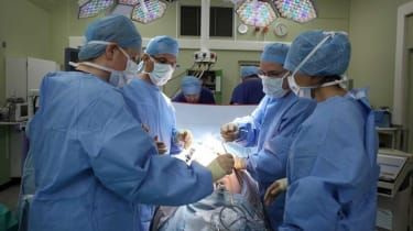 Operație la un spital NHS
