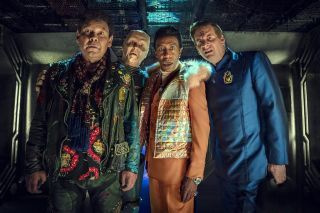 Το καστ του Red Dwarf επανενώνεται για συνέντευξη πριν από τη Γη της Επαγγελίας