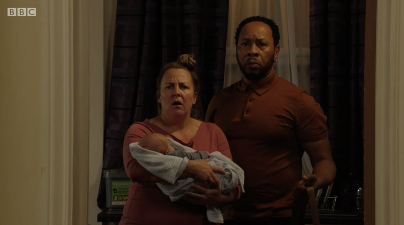 Karen και Kayden EastEnders BBC