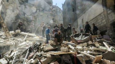 Reżim Assada stojący za masakrą gazową w Syrii w Syrii, mówi UN