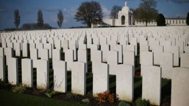 Grave fra Første Verdenskrig i Belgien