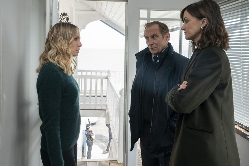 Η Joanne Froggatt, ο Danny Webb και η Katherine Kelly στο Liar