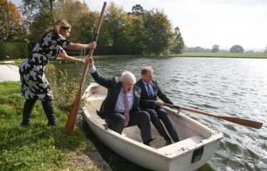 Boris Johnson hos Chevening