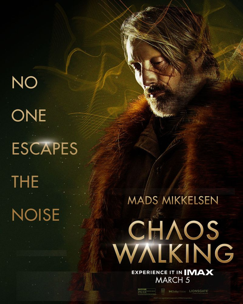 Mads Mikkelsen Chaos Walking karakter potser.