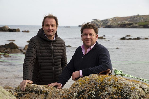 Galton Blackiston ja James Martin