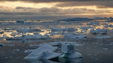 Schimbările climatice de gheață din Groenlanda