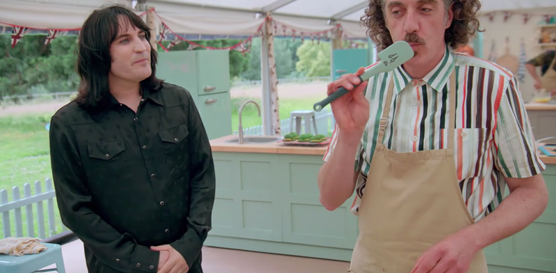 The Great British Bake Off - Giuseppe kysser spatelen