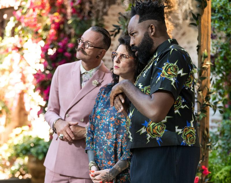TV vanavond Full Bloom juryleden Simon, Elizabeth en Maurice
