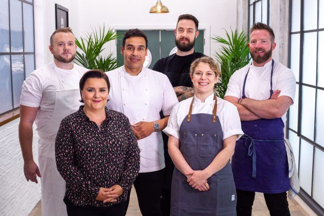 Grands chefs britanniques Menu Central