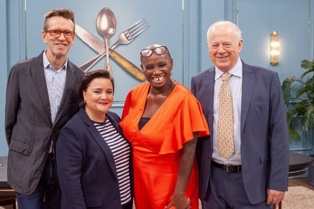 Oliver Peyton, Susan Calman, Andi Oliver et Matthew Fort