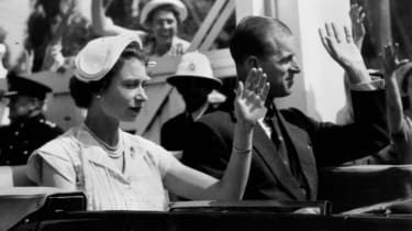 Dronning og Prins Philip, Australien 1954