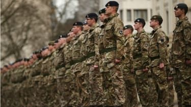 vojaki britanske vojske