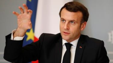 Francoski predsednik Emmanuel Macron