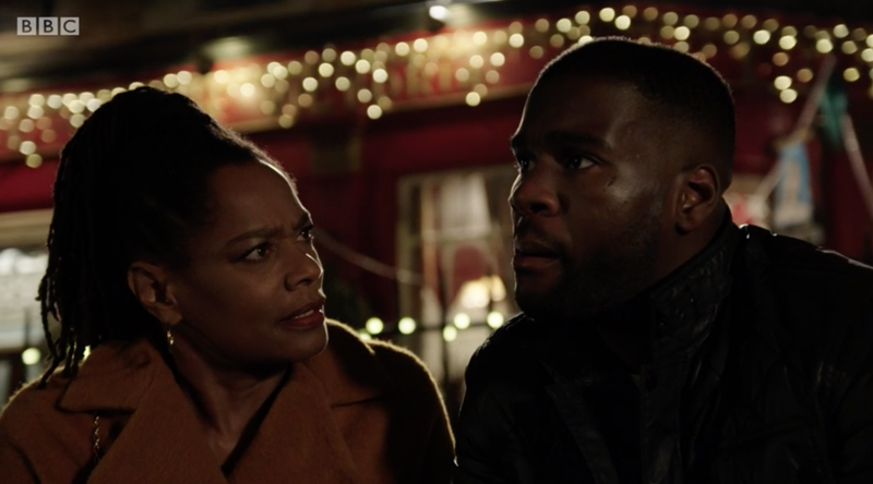 EastEnders Sheree ja poika Isaac Luotto: BBC