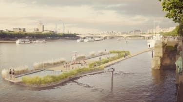 Thames Baths planeja natação selvagem no centro de Londres