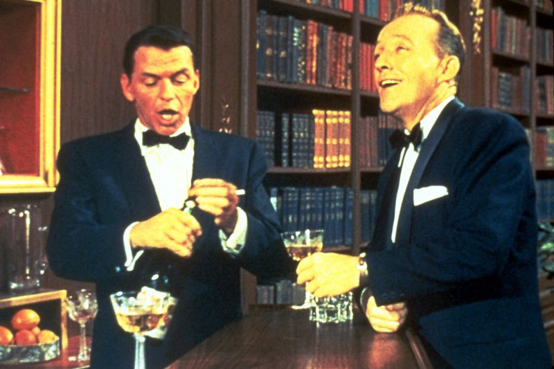 TV ikväll spelar Frank Sinatra och Bing Crosby i High Society.